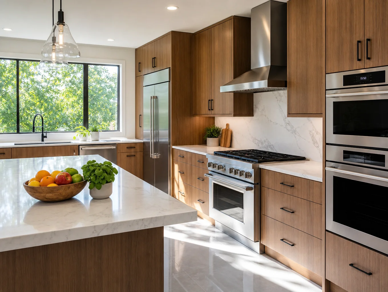 Exclusive spotless kitchen cleaned by Purespace37